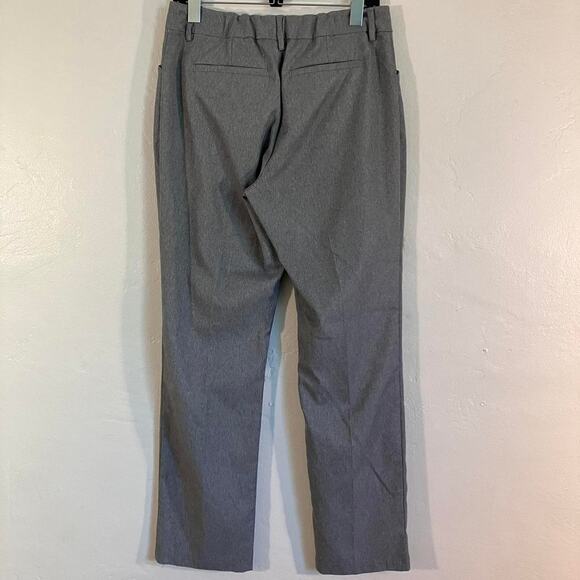 Lee Slacks Light Grey Heather‎ Trousers Wrinkle Free Slacks - Picture 4 of 5